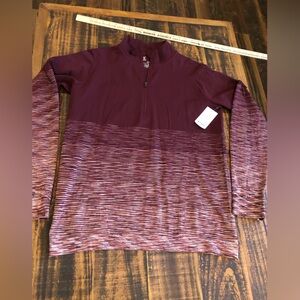 Xersion Quick-Dri Maroon Top